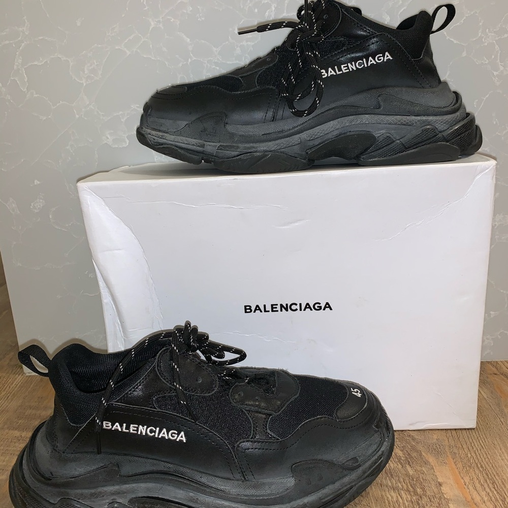 Size 45 black Triple S BALENCIAGA